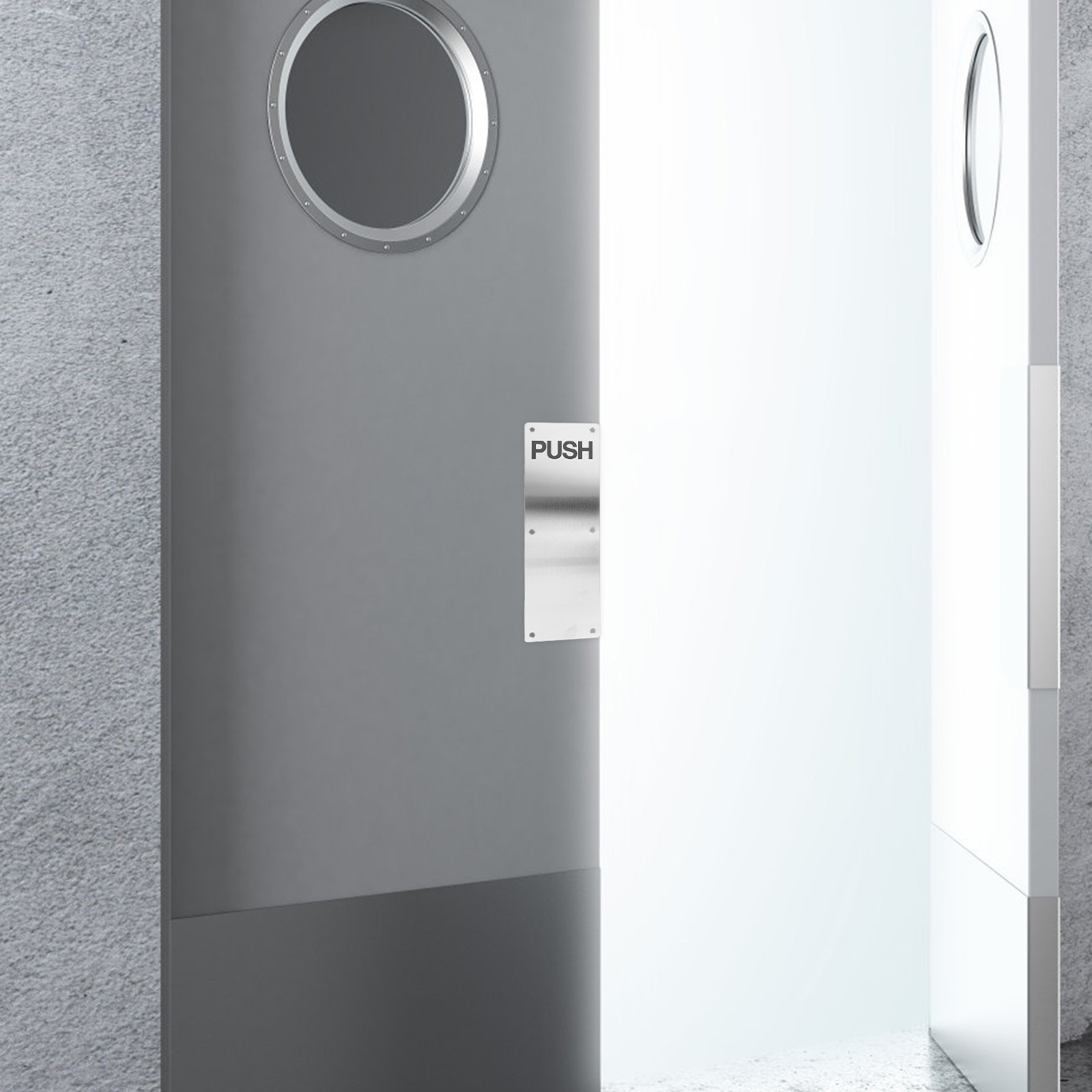 Woodworking Warehouse - Heavy Duty Stainless Steel Door Push