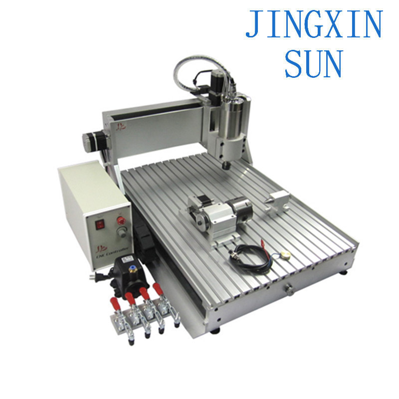Woodworking Machinery For Sale - 4 Axis CNC 6040 VFD CNC