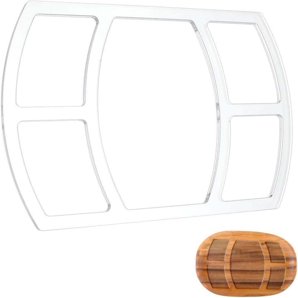 Woodworking Shops - 5 Pocket Valet Tray Router Template