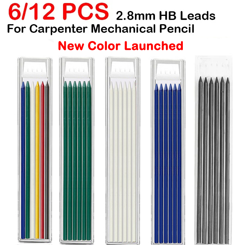 Woodworking Marking Knife - 6/12 PCS For Woodworking Mechanical Pencil