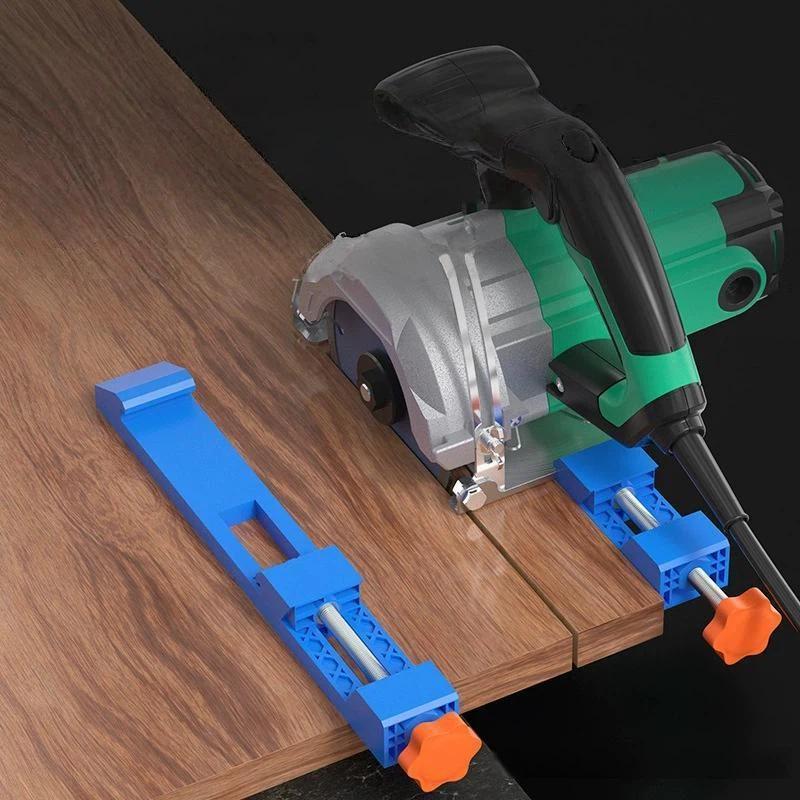 Woodworking Clamp - Cutting Machine Base Guide Rail Tool
