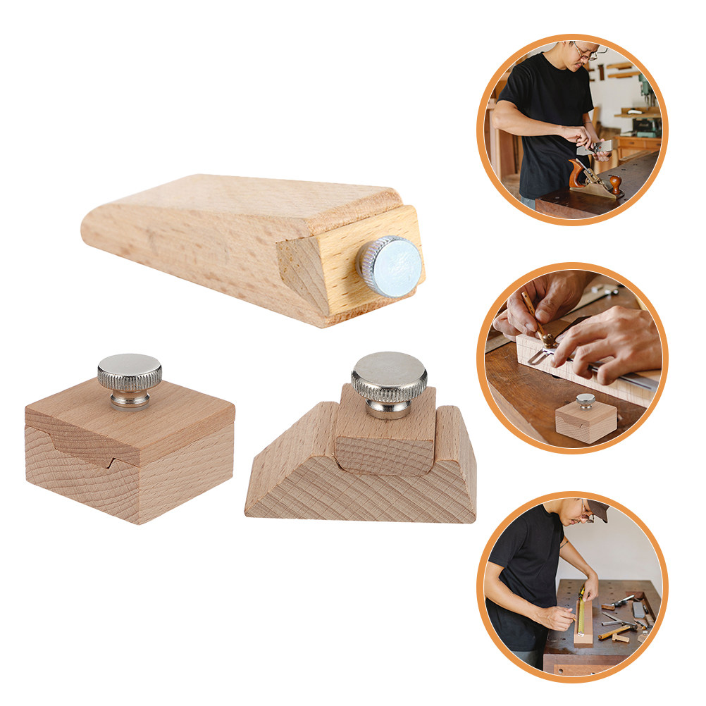 Woodworking Workshop - 3 Piece Wooden Hand Sanding Block