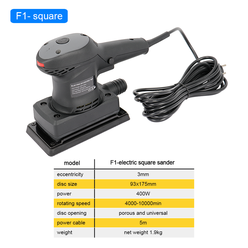 Electric Random Orbital Sander - Woodworking Machinery ulasan dan harga