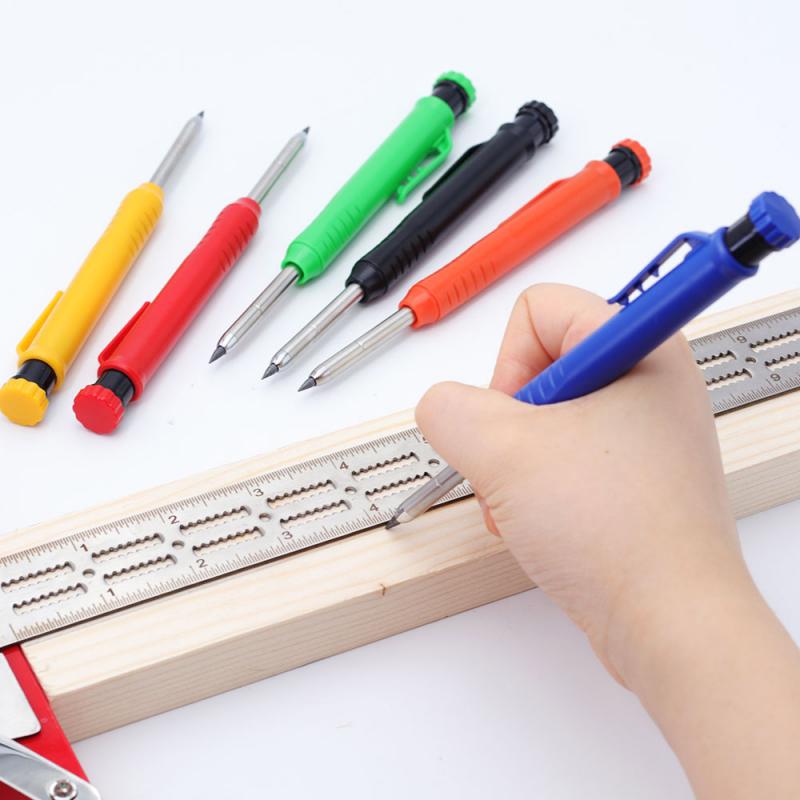Solid Carpenter Pencil Set Woo - Woodworking Marking Knife ulasan dan harga
