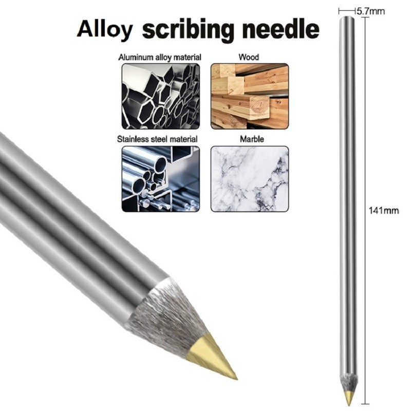 Alloy Scribe Pen Carbide Scrib - Woodworking Marking Knife ulasan dan harga