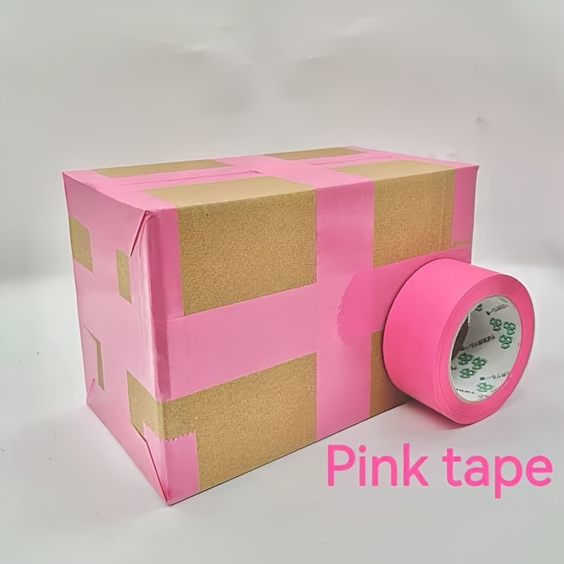 1pcs Pink Packing Tape, Vibran - Woodworking Warehouse ulasan dan harga