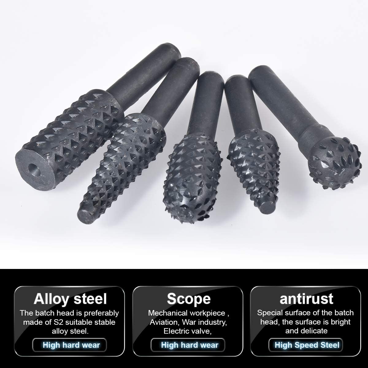 5PCS Drill Bit Set 1/4'' 6mm S - Woodworking Marking Knife ulasan dan harga