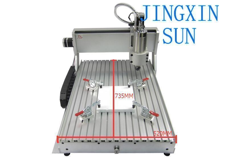 4 Axis CNC 6040 VFD CNC Router - Woodworking Machinery For Sale ulasan dan harga