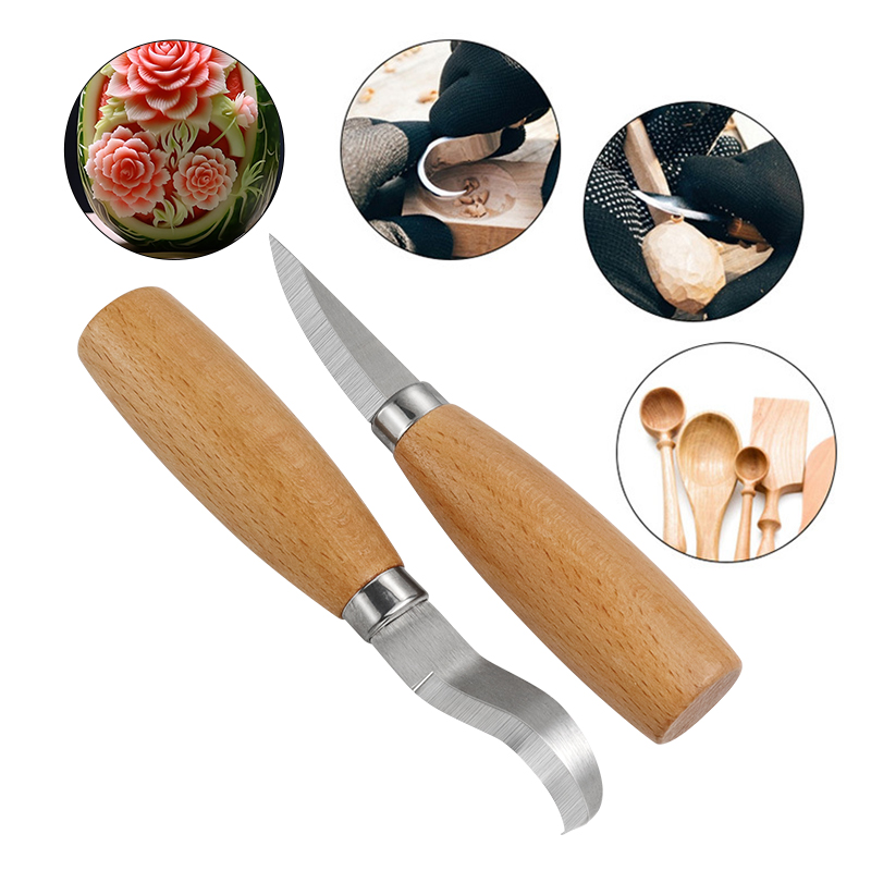 Stainless Iron Carving Knife B - Woodworking Product ulasan dan harga