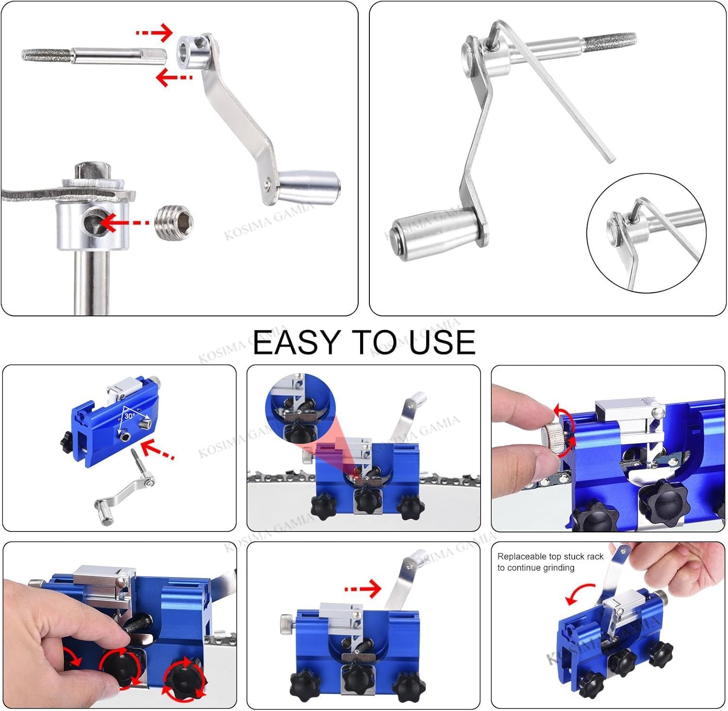 Portable Manual Chain Saw Blad - Woodworking Shops ulasan dan harga