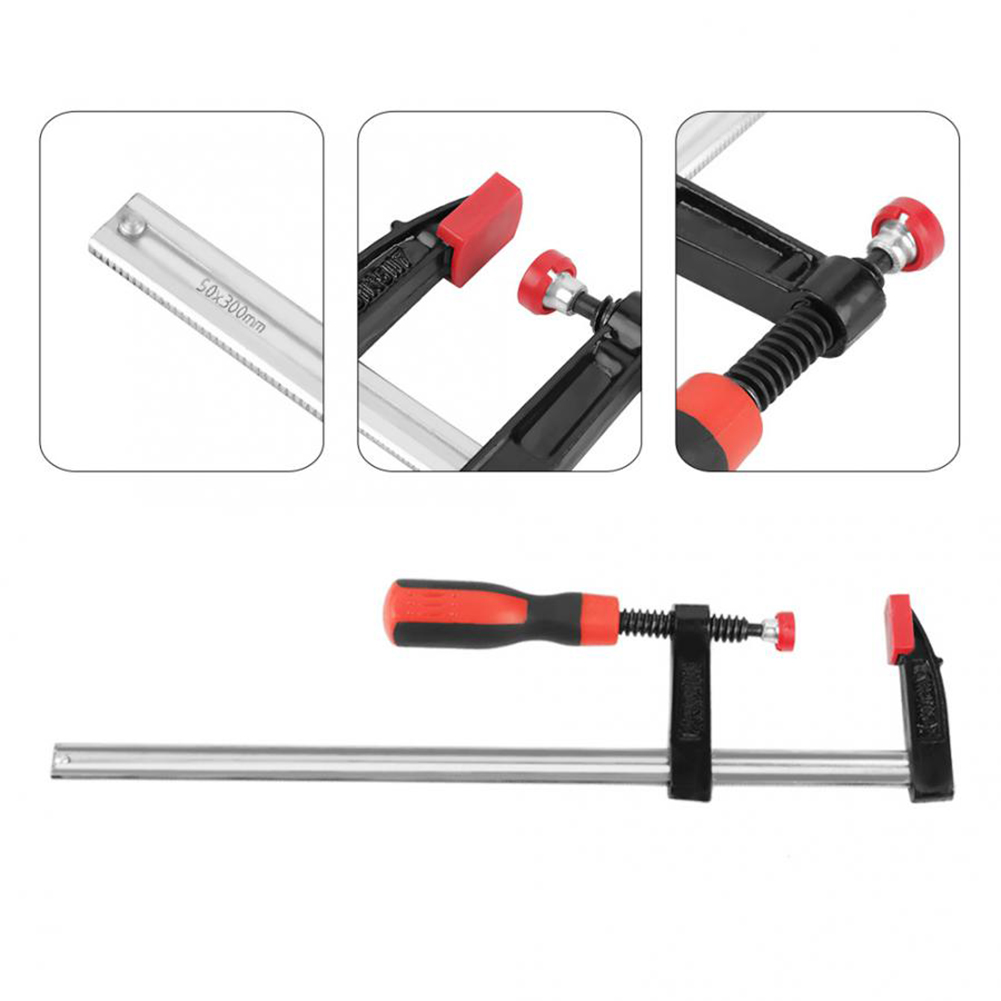 4Pcs Heavy Duty F Clamps Woodw - Woodworking Clamp ulasan dan harga