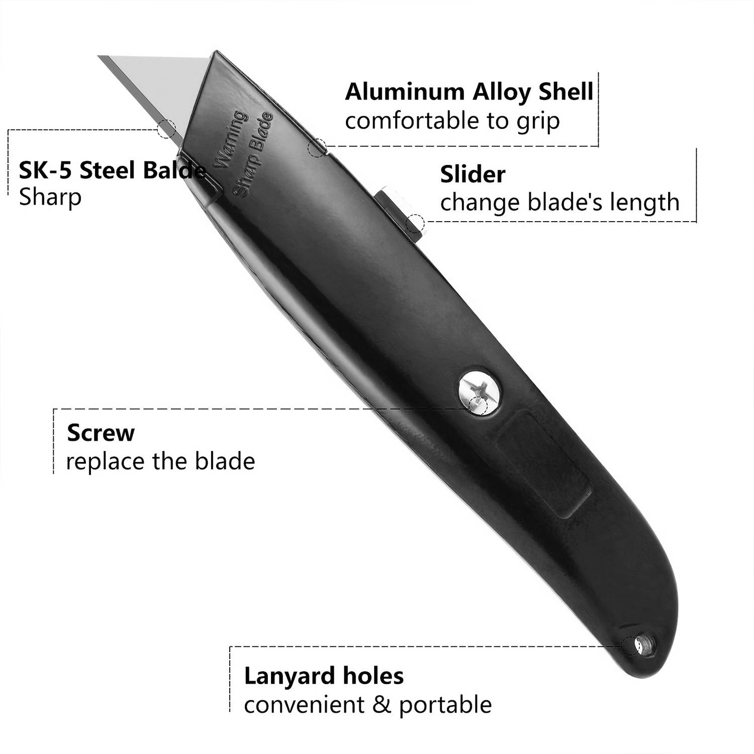1/2PCS Utility Knife Retractab - Woodworking Warehouse ulasan dan harga