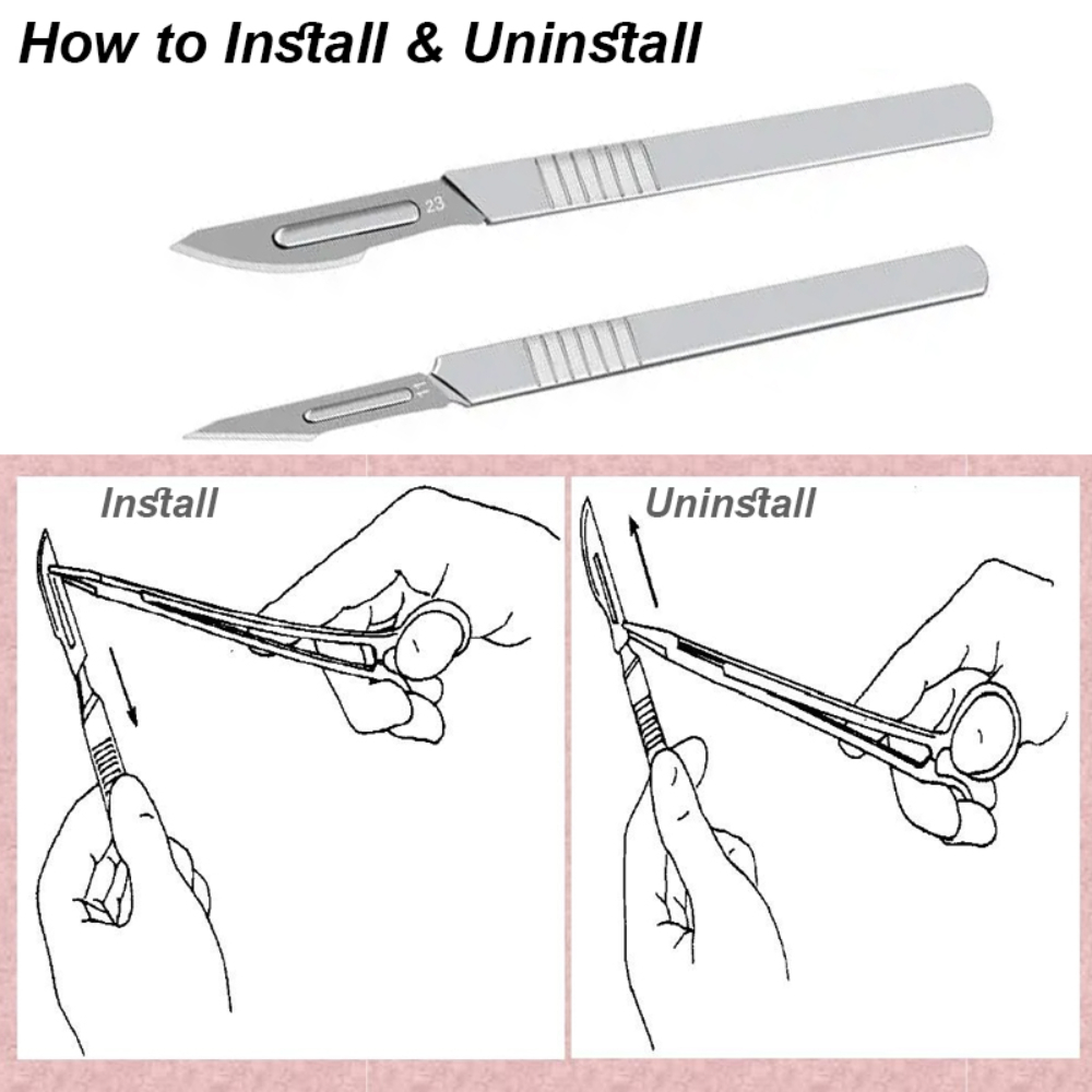 High Quality Blade Scalpel Han - Woodworking Marking Knife ulasan dan harga