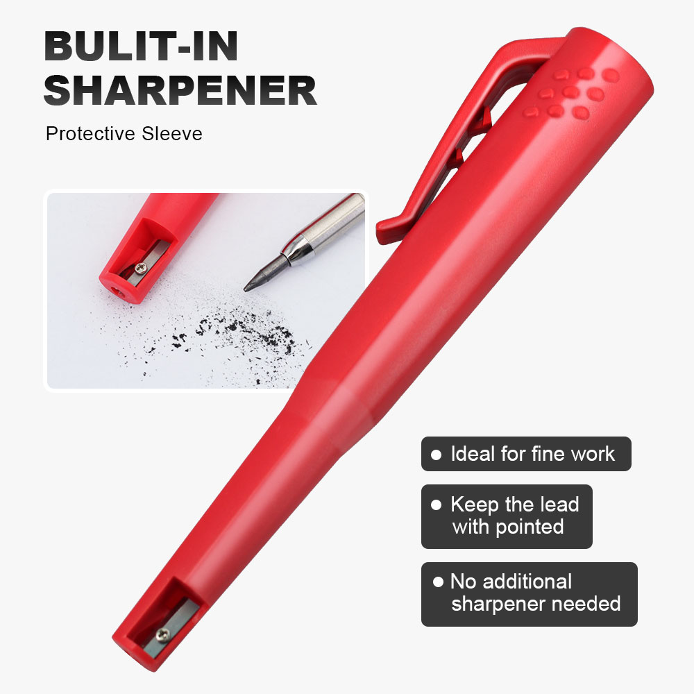 2.8mm Carpenter's Pencil Card  - Woodworking Marking Knife ulasan dan harga