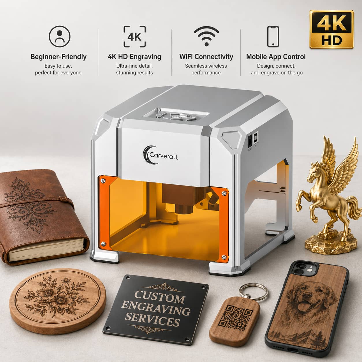 Carverall Laser Engraver Machi - Woodworking Laser ulasan dan harga