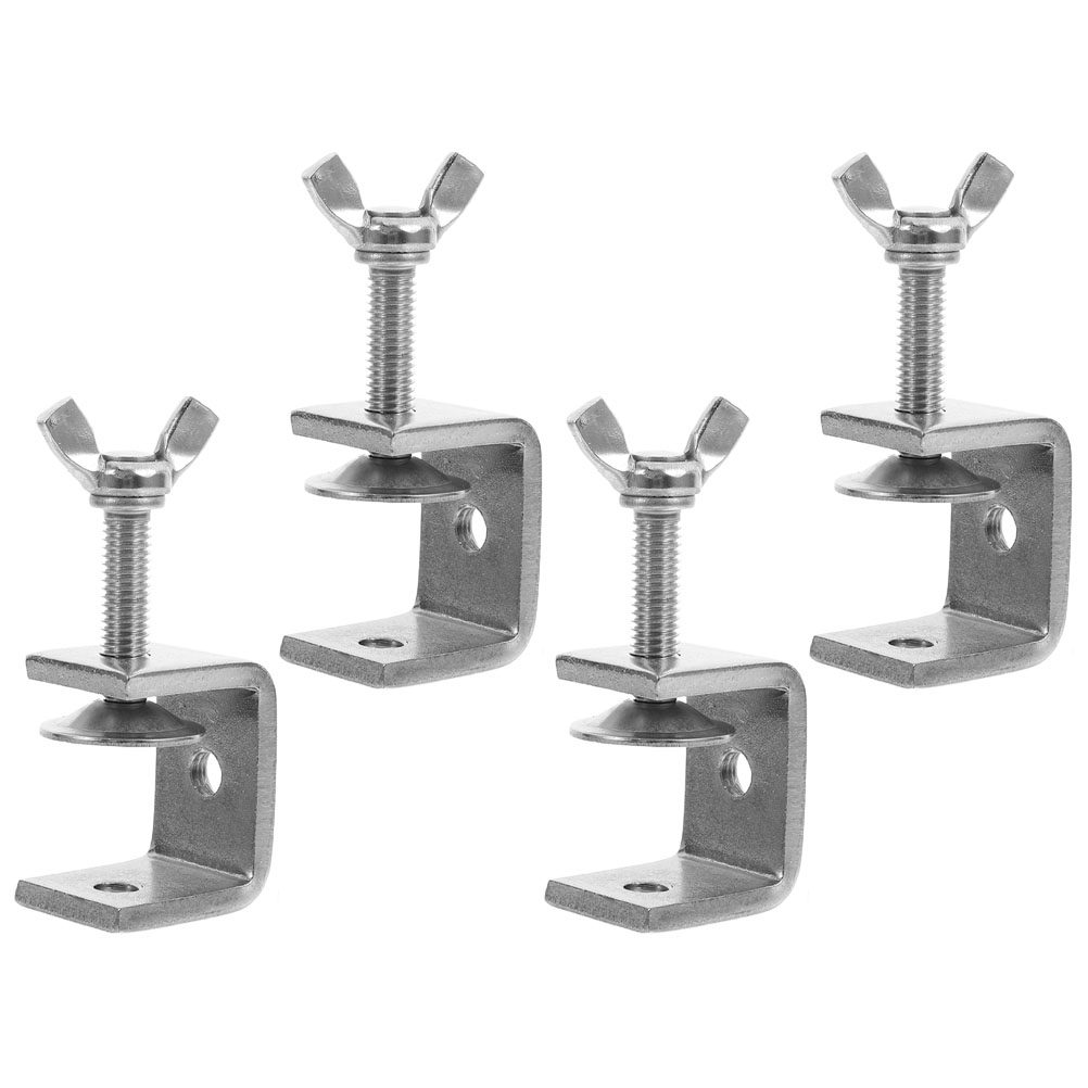 4Pcs Mini Stainless Steel C Cl - Woodworking Clamp ulasan dan harga