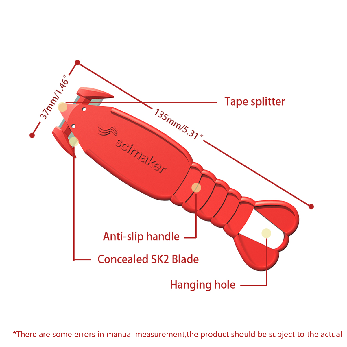Scimaker Safety Box Cutter Ope - Woodworking Warehouse ulasan dan harga