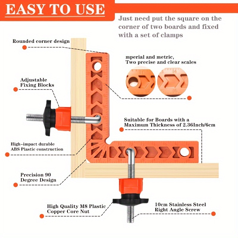 90° Right Angle Positioner Set - Woodworking Shops ulasan dan harga