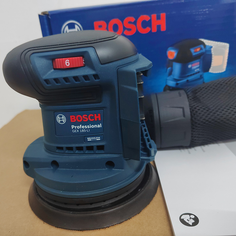 Bosch GEX185-LI Cordless Rando - Woodworking Machinery ulasan dan harga