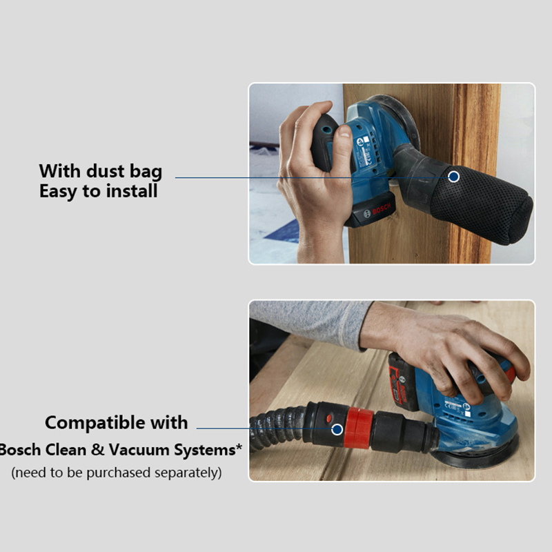 Bosch GEX185-LI Cordless Rando - Woodworking Machinery ulasan dan harga