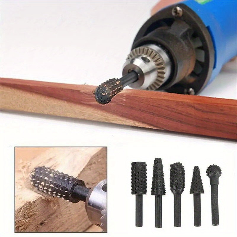1/4'' 5PCS Drill Bit Set Cutti - Woodworking Marking Knife ulasan dan harga