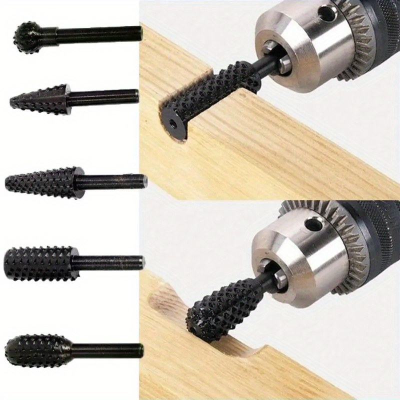 1/4'' 5PCS Drill Bit Set Cutti - Woodworking Marking Knife ulasan dan harga